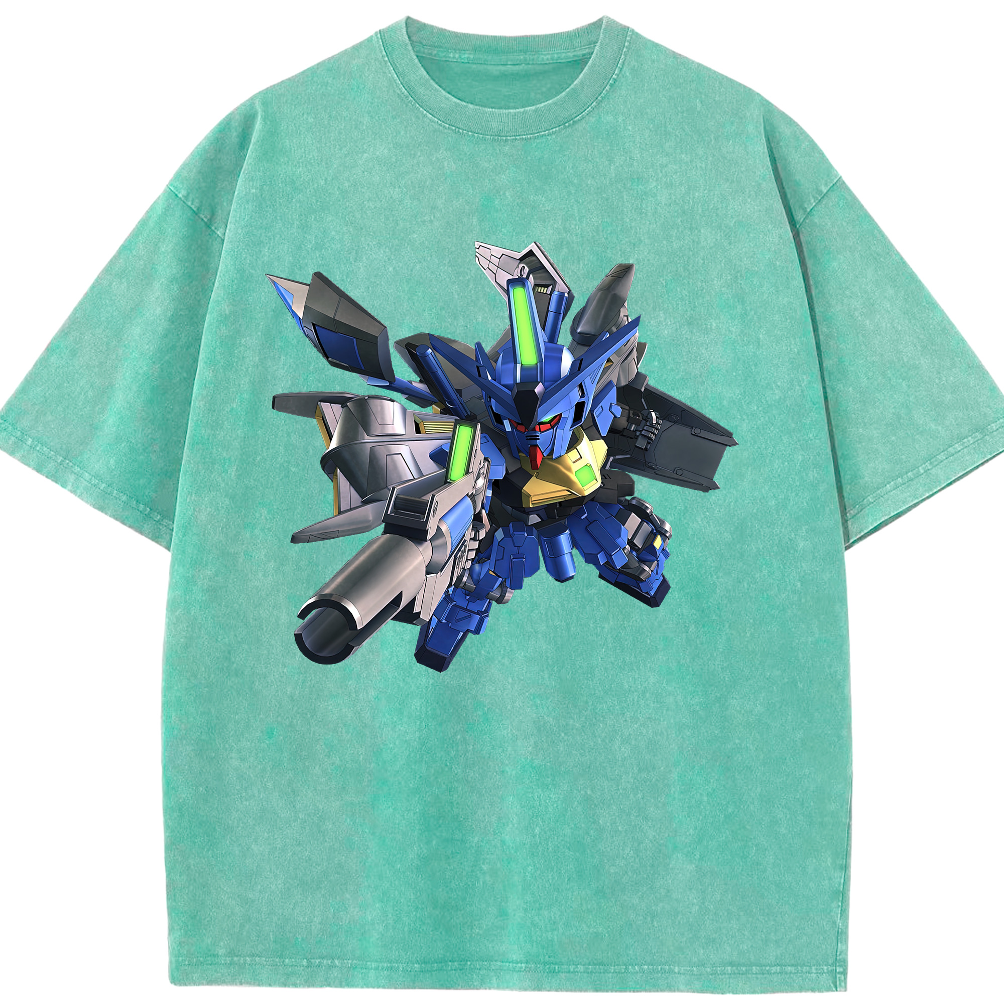 （画像用） 機動戦士ガンダム Mobile Suit Gundam 綿100% ヴィンテージ風 半袖Tシャツ（フロントプリント）
